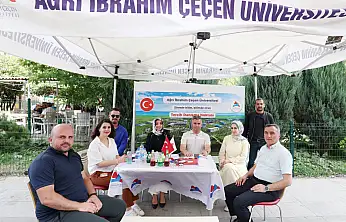 Ağrı İbrahim Çeçen Üniversitesi tercih danışma noktası aday öğrencileri ağırlıyor