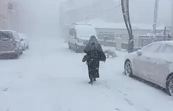 Ağrı için kuvvetli rüzgar ve yoğun kar yağışı uyarısı
