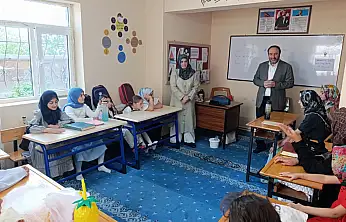 Ağrı İl Müftüsü İlhan'dan yaz Kur'an kurslarına ziyaret