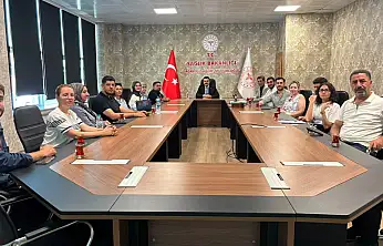 Ağrı İl Sağlık Müdürlüğü'nde basın ve iletişim masaya yatırıldı