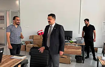 Ağrı İl Sağlık Müdürü Acu'dan personele Mevlid Kandili ziyareti