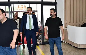 Ağrı İl Sağlık Müdürü Mehmet Acu'dan Özel Lena Hastanesi'ne ziyaret