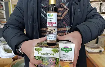 Ağrı ilinde kışın artan sağlık sorunları için doğal ürünlere ilgi yükseliyor