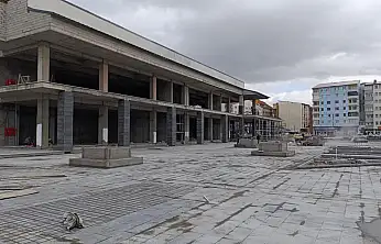 Ağrı Kent Meydanı Projesi çalışmaları devam ediyor