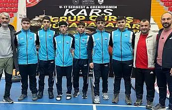 Ağrı'nın genç pehlivanları Darıca yolcusu