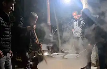 Ağrı'nın halise geleneği Edirne'de sofraları buluşturdu