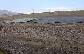 Ağrı'nın Hamur ilçesi kendi elektriğini üretmeye başladı! 1 megavatlık GES devrede