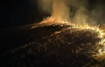 Ağrı'nın köylerinde alevler yükselmeye başladı