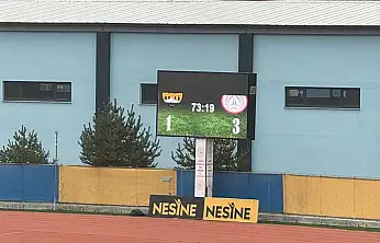 Ağrı Spor evinde kaybetti, taraftar 'canınız sağ olsun' diyerek moral verdi