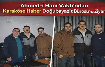Ahmed-i Hani Vakfı Doğubayazıt'taki faaliyetlerini Karaköse Haber'e anlattı