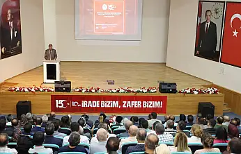AİÇÜ'de 15 Temmuz'un 10. yılında anlamlı konferans