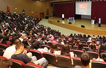 AİÇÜ'de ilk ders 'Terörsüz Türkiye' oldu