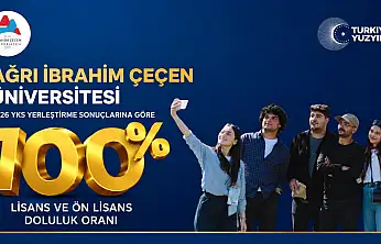 AİÇÜ'de yüzde 100 doluluk: Tüm kontenjanlar doldu