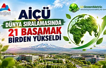 AİÇÜ dünya sıralamasında 21 basamak birden yükseldi
