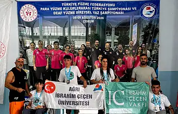 AİÇÜ sporcularından Çorum'da büyük başarı: 11 dereceyle Ağrı'ya döndüler