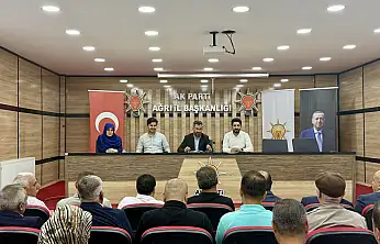 AK Parti Ağrı'da haftalık mesai: Gündem hizmet ve yatırımlar