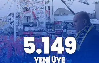 AK Parti, Ağrı'da üye sayısını artırmaya devam ediyor