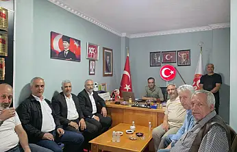 AK Parti Doğubayazıt teşkilatından Ölümsüz Kahramanlar Derneğine ziyaret