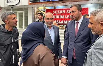 AK Parti heyeti Doğubayazıt'ta ilçenin sorunlarını konuştu