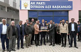 AK Parti heyetinden Naci Kaya'ya ziyaret