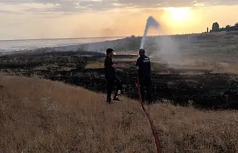 Anız ve ot yangınları Van'da alarm seviyesine ulaştı