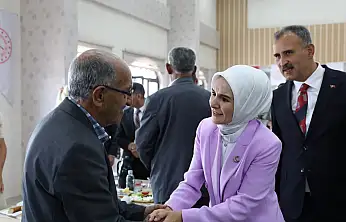 Bakan Göktaş Ağrı'da şehit yakınları ve gazilerle bir araya geldi