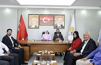 Bakan Göktaş AK Parti Ağrı İl Başkanlığını ziyaret etti