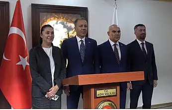 Bakan Yerlikaya'dan Ağrı'ya güvenlik ve kalkınma odaklı ziyaret