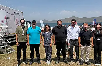 Balık Gölü Şenliği'nde Gezici Kanser Tarama Aracı vatandaşlarla buluştu