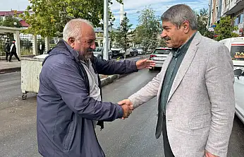 Başkan Taşkın güne sahada başladı