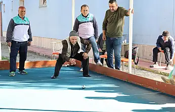 Bocce sahasında dostluk kazandı Ağrı ve Kars bir araya geldi