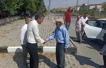 Çakan, Tutak'taki direksiyon sınavını yerinde takip etti