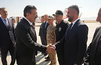 Cumhurbaşkanı Yardımcısı Cevdet Yılmaz Ağrı'da