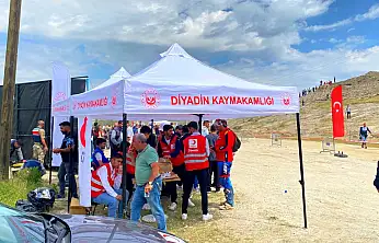 Diyadin'de Enduro Şampiyonası'na Kızılay ve SYDV'den destek