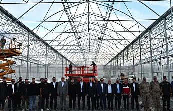 Diyadin'de jeotermal sera OSB adım adım ilerliyor