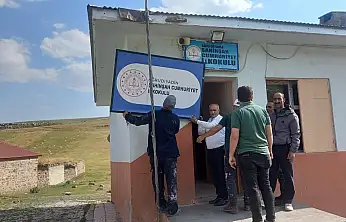 Diyadin'de köy okulları yeni eğitim yılına hazırlanıyor