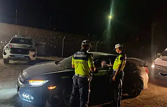 Diyadin'de sıkı trafik denetimi: 4 bin 418 araç kontrol edildi