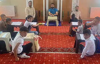 Diyadin'de yaz Kur'an kurslarına anlamlı ziyaret