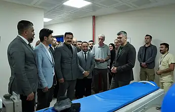 Diyadin Devlet Hastanesi'nde iki yeni cihaz hizmete alındı