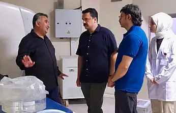 Diyadin Devlet Hastanesi'ne tomografi cihazı kazandırıldı