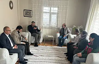 Diyadin Kaymakamı Korkusuz, Irmak ailesinin kapısını çaldı