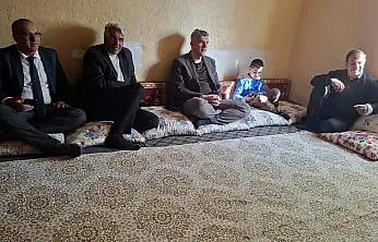 Diyadin Kaymakamı Korkusuz, Polatlı ailesinin kapısını çaldı
