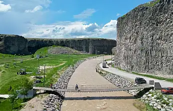 Doğu'nun Ihlara Vadisi'nin güzelliği dronla görüntülendi