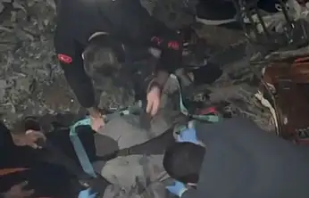 Doğubayazıt çevre yolunda korkutan kaza: Motosiklet sürücüsü ağır yaralı