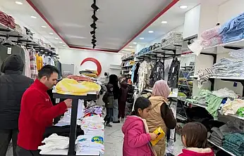 Doğubayazıt Kızılay Butik Mağazası ihtiyaç sahiplerine umut oluyor
