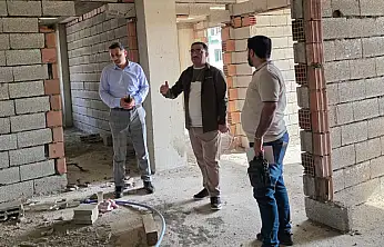Doğubayazıt'ta cami ve hafızlık kursu inşaatı yükseliyor