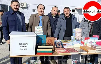 Doğubayazıt'ta Filistin için hayır çarşısı kuruldu