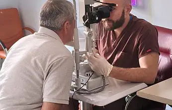 Doğubayazıt'ta göz muayeneleri yeni cihazlarla yapılacak