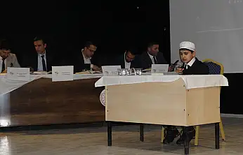 Doğubayazıt'ta hafızlık yarışmasında dereceler belli oldu