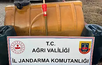 Doğubayazıt'ta kaçak akaryakıt operasyonu: 245 litre ele geçirildi
